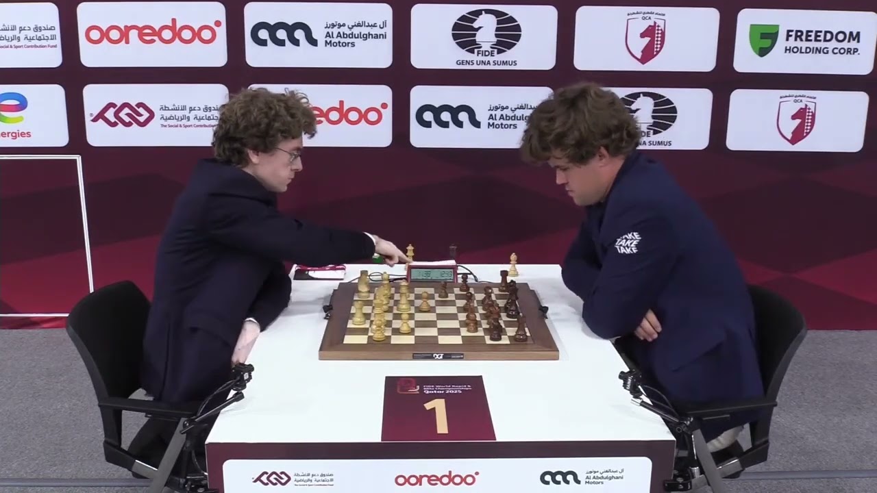 🇳🇴 Magnus Carlsen VS David Anton Guijarro 🇪🇸 | FIDE World Rapid Championship 2025 | Round 4