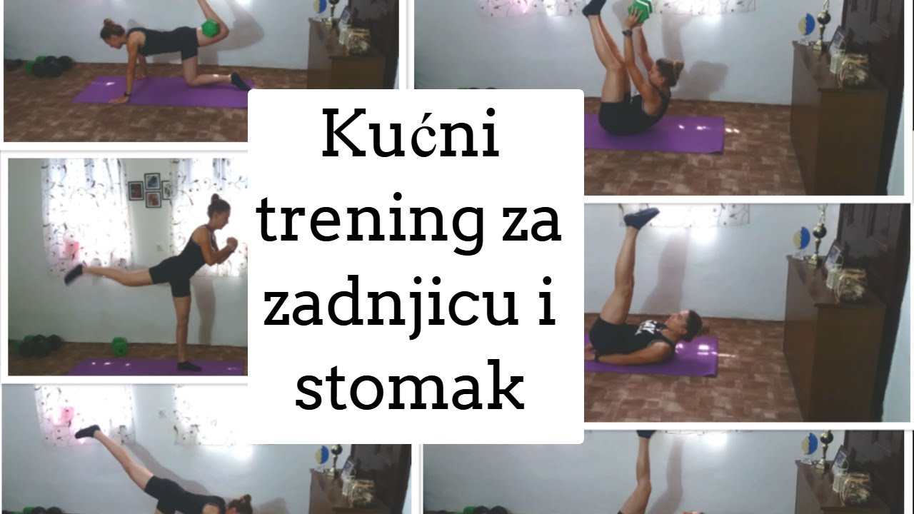 Kućni trening za zadnjicu i stomak - Home Workout: Butt and Abs