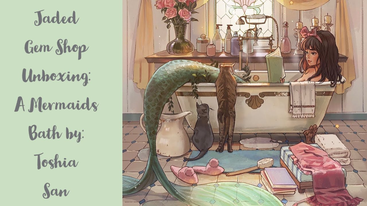 Unboxing: Jaded Gem Shop- A Mermaids Bath By: Toshia San