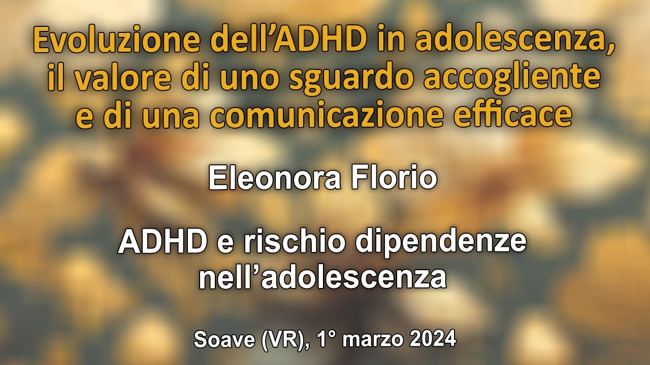 ADHD e rischio dipendenze nell’adolescenza