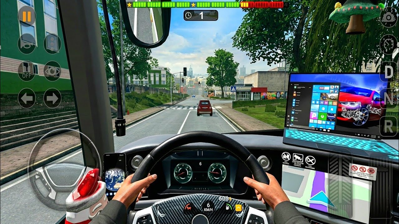 Bus Simulator Evo  - Coach Bus Driving In Shanghai City - Ultra Realistic Pov 