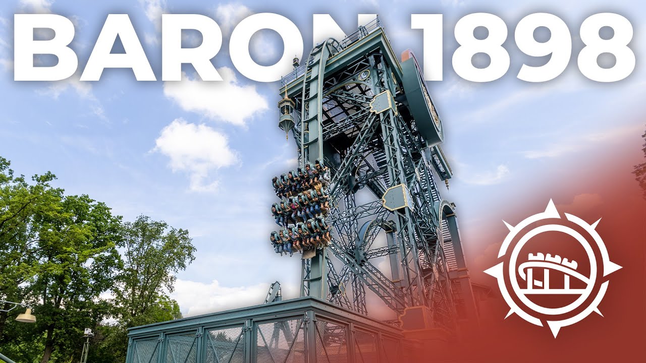 🇳🇱 EFTELING: Baron 1898 | Attraction Walkthrough 4K