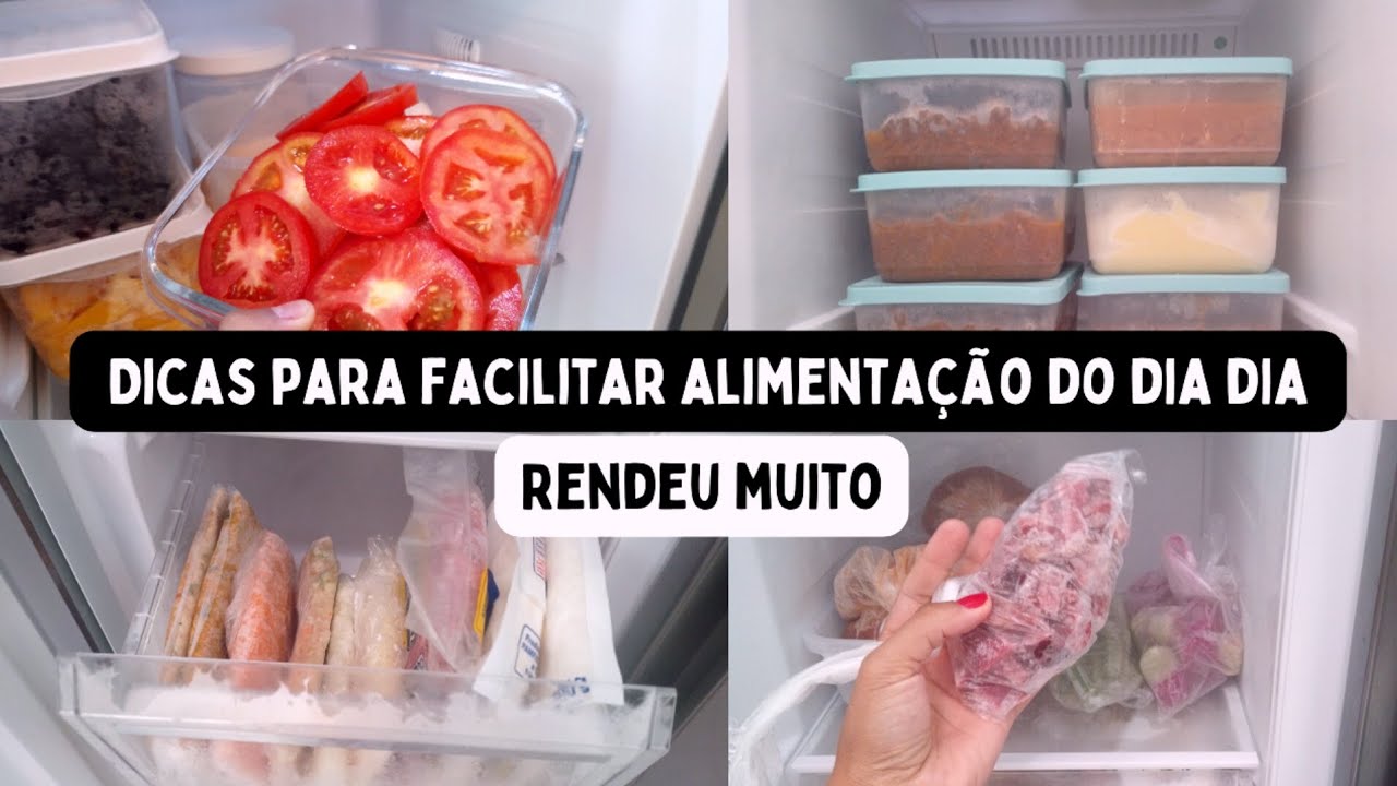 DICAS SIMPLES QUE  FALICILITA ALIMENTAÇÃO NO DIA A DIA |BIA CAMEIRO