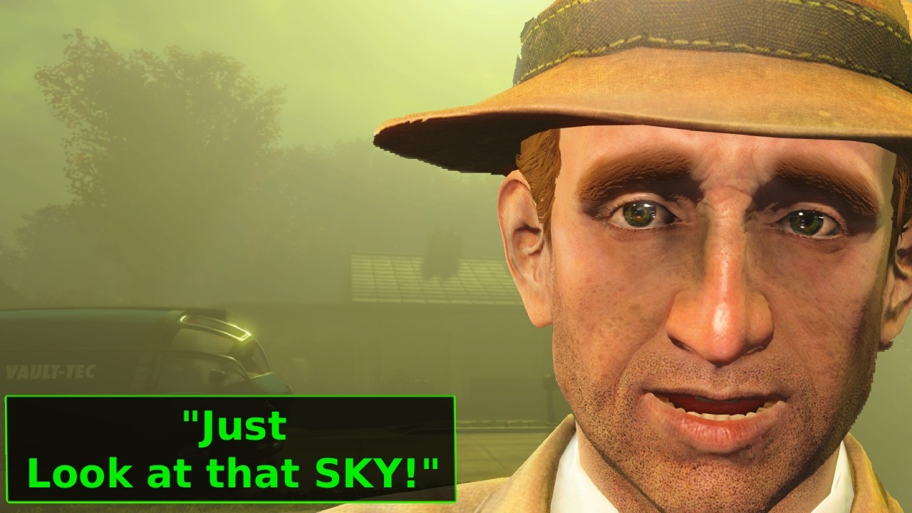 Fallout 4, but The Glowing Sea is Everywhere