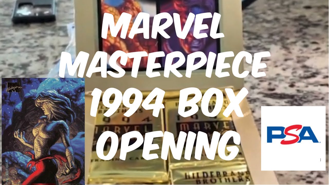 1994 Marvel Masterpiece Opening [Box Break ] PSA 10 Hunting