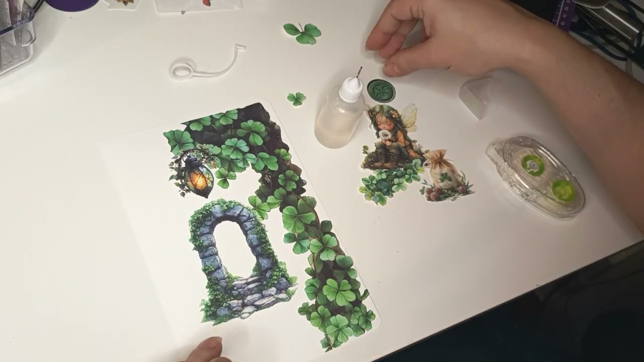 Scrapbooking ASMR ein kleines Stückchen Glück 