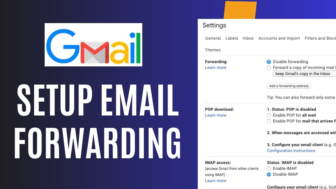 How to Setup Email Forwarding in Gmail