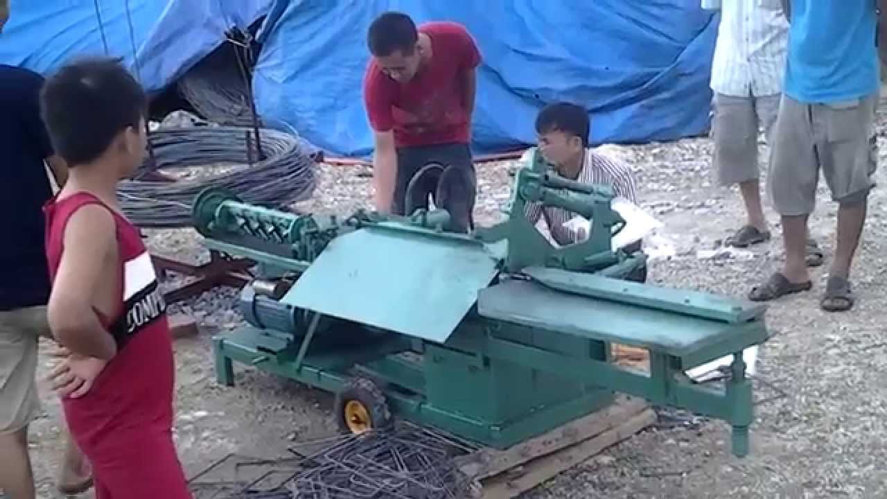 Máy bẻ đai,tai dê,cổ dê,khách hàng tại chùa Đồng Đắc,Kim Sơn,Nình Bình năm 2016