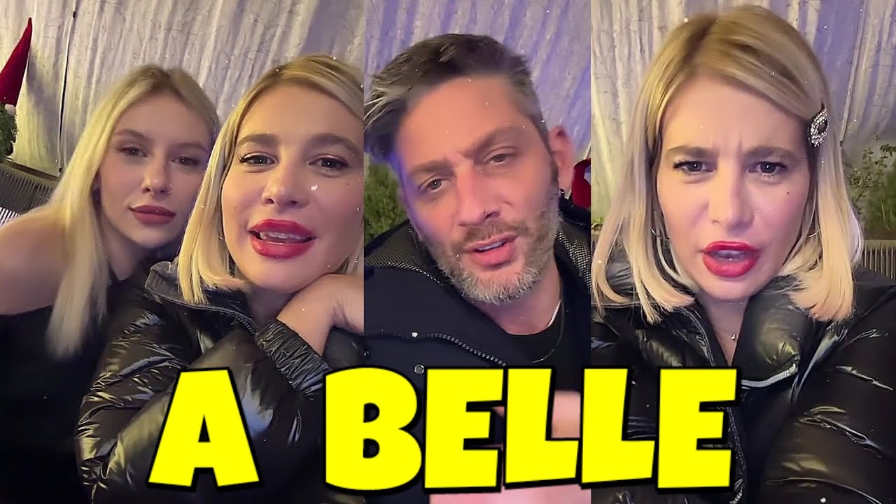 Clizia Incorvaia con tutta la Famiglia festeggia il Natale c'è anche Edoardo Tavassi che la sfotte