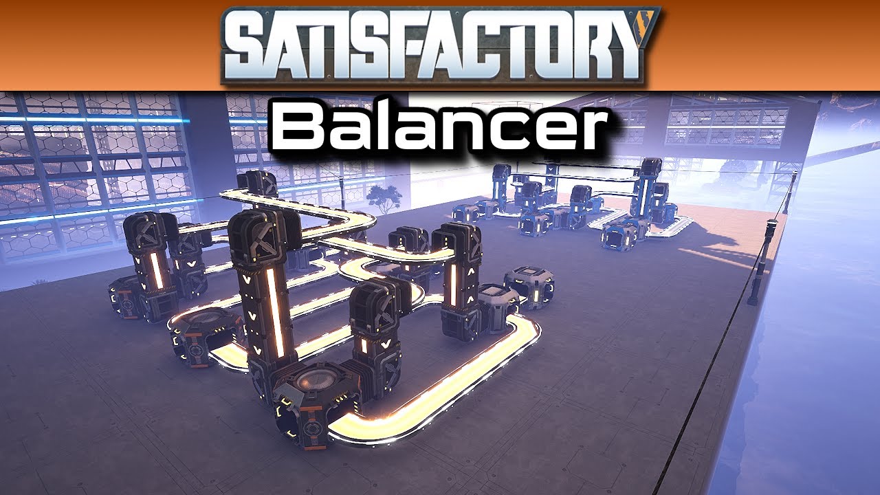Satisfactory #418 - Balancer anschlie&szlig;en und &Uuml;berschuss Schreddern