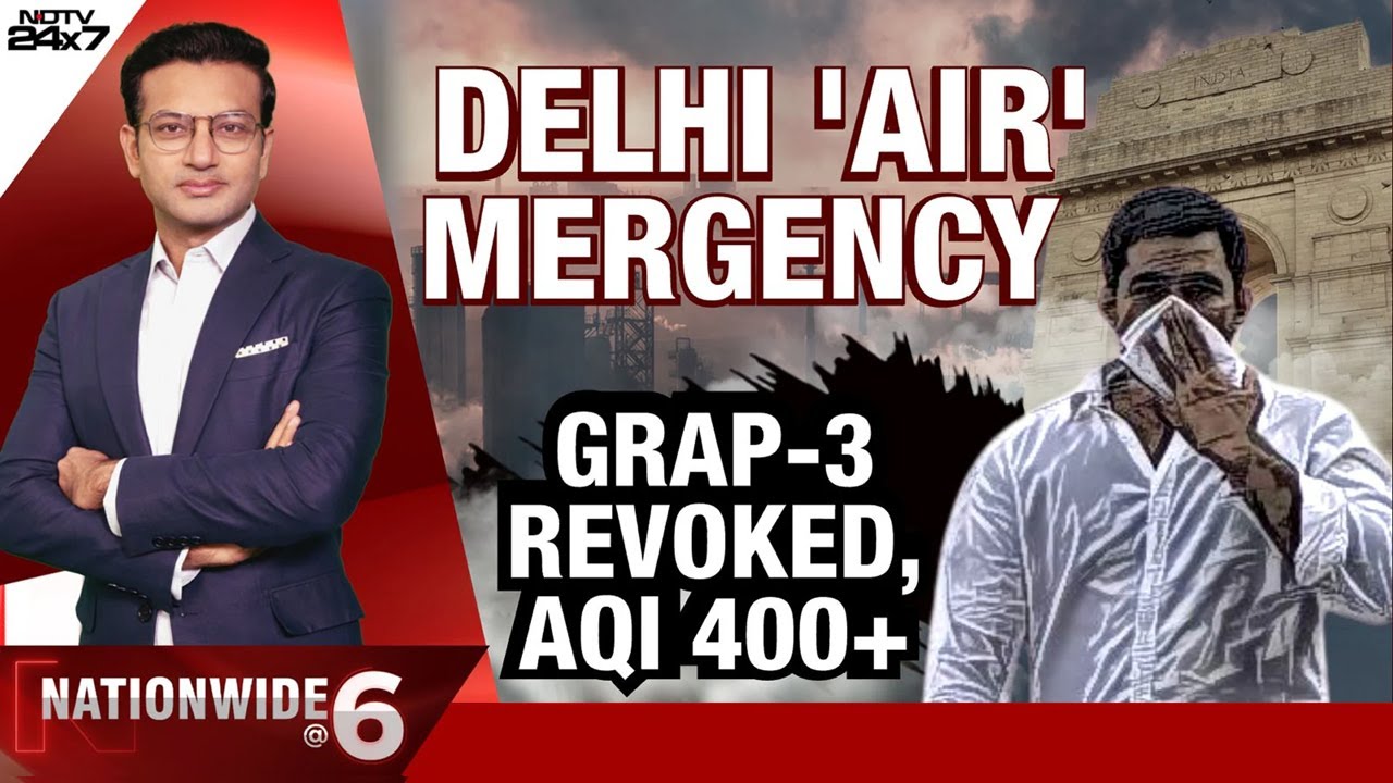 Delhi 'Air'mergency: Grap-3 Revoked, AQI 400+