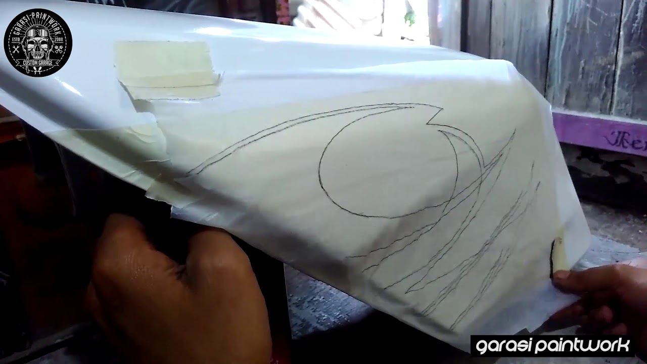 Airbrush Tricks Cheap and Easy Transfer Paper Technique