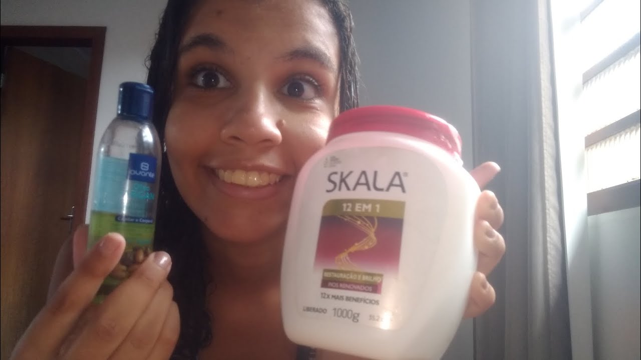 Hidratação em casa! 