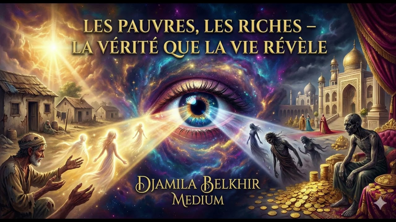 🌍 Les Pauvres, Les Riches – La Vérité Que La Vie Révèle – Djamila Belkhir Médium