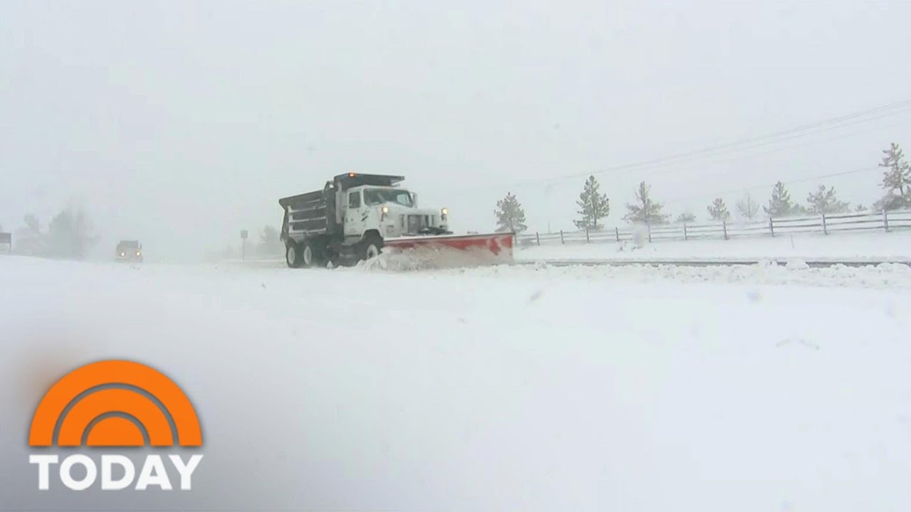 Late Winter Storm Heads Midwest After Pummeling Rockies And Plains | TODAY