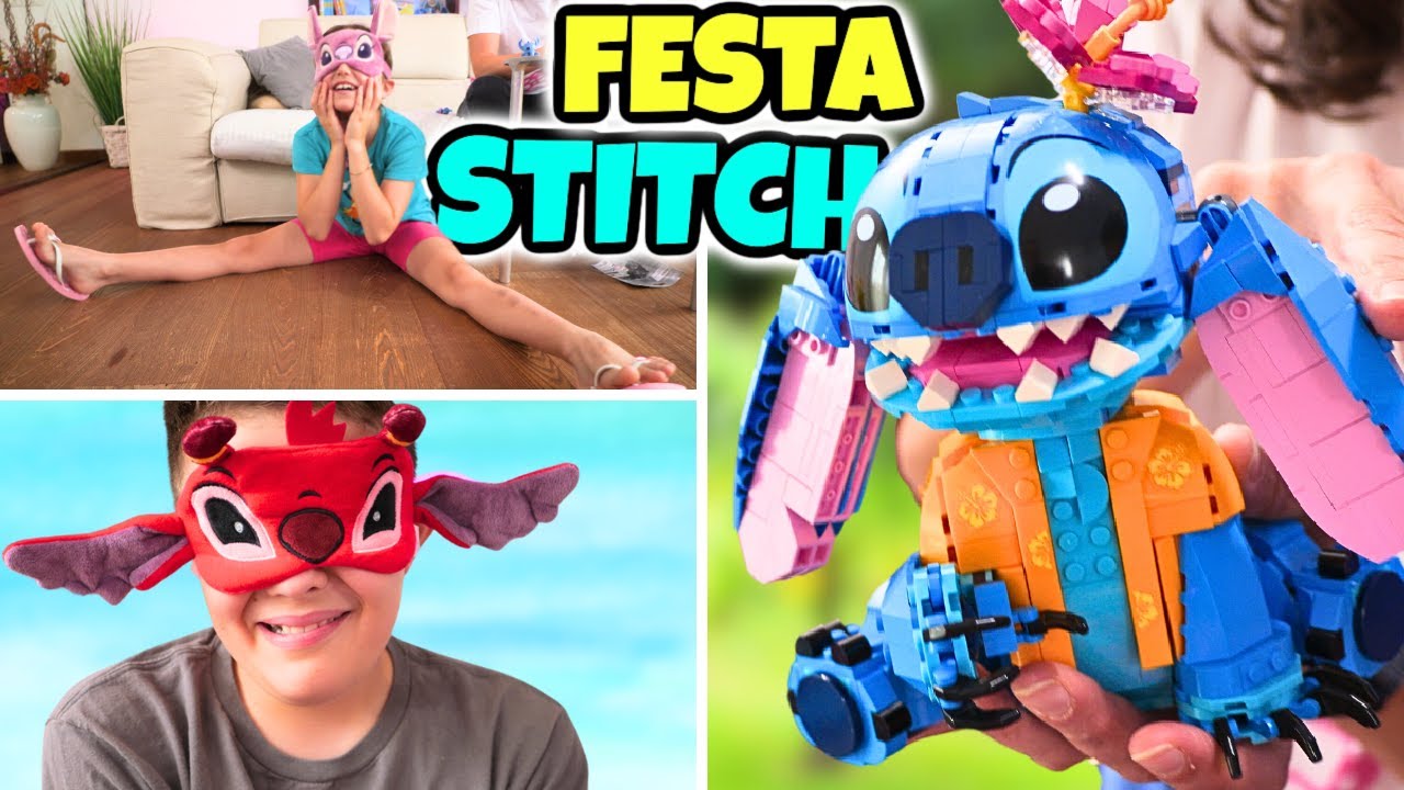 FESTA DI STITCH: Giochi e Sfide Adorabili per Tutti