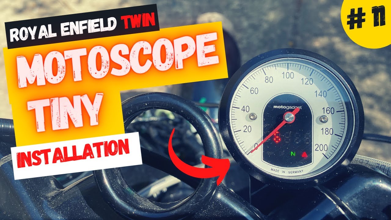 [E11] - Le Motoscope Tiny ! (MOTOGADGET & BAAK) - Royal Enfield Interceptor 650