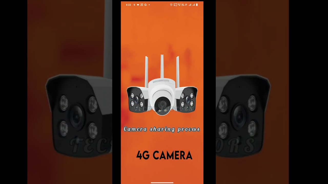 Falcon 4g camera sharing process #secureye #wificamera #4gcamera
