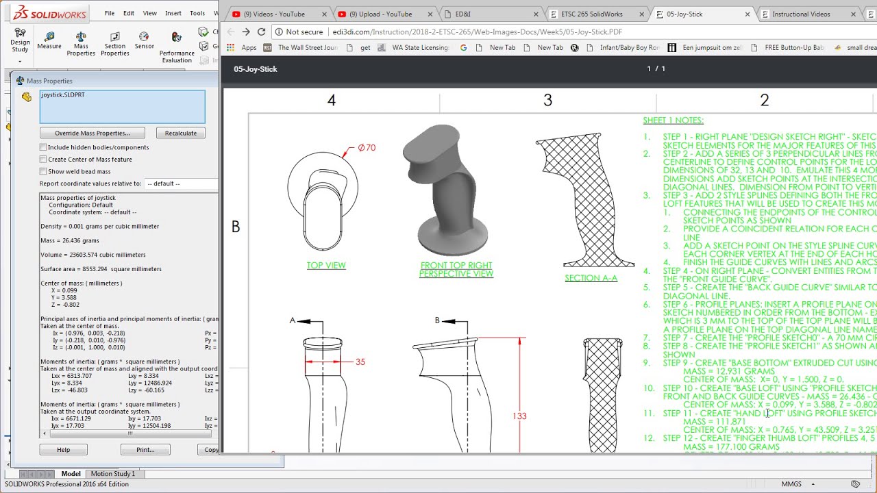 Student Help on the Joy Stick Model - Loft Profile not Intersecting Guide Curve, Pierce Relation