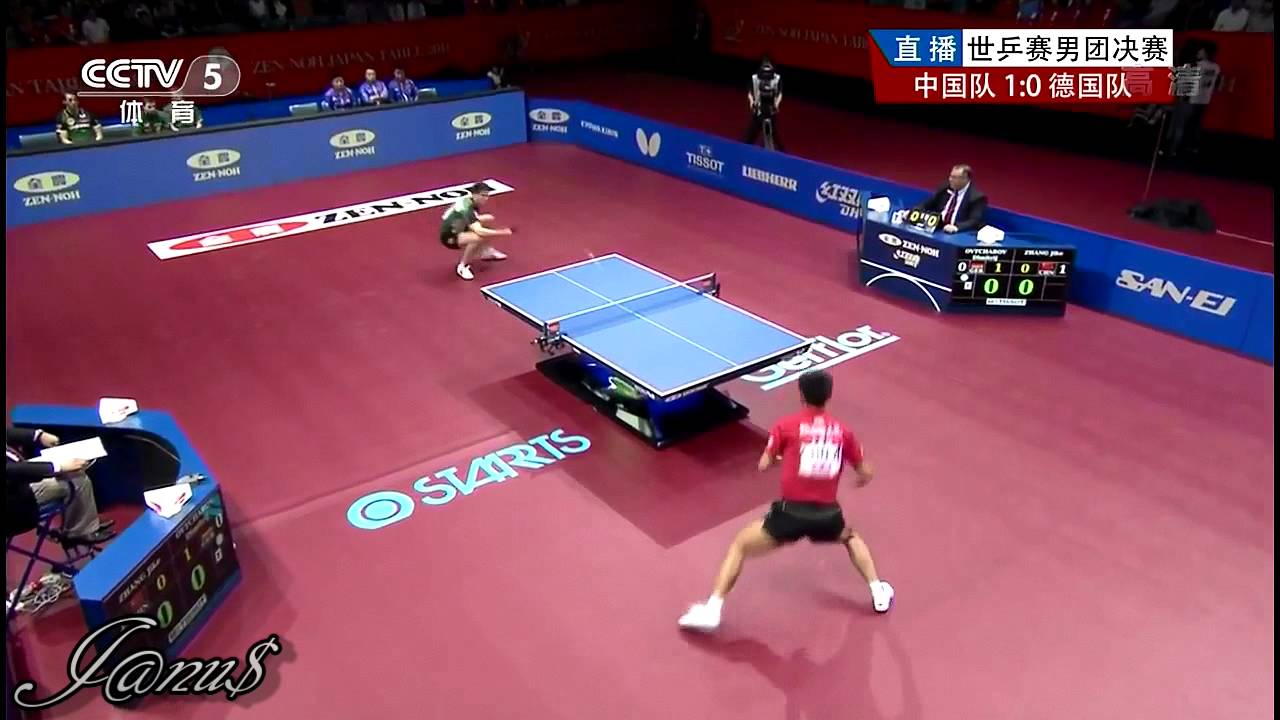 2014 WTTTC: ZHANG Jike - OVTCHAROV Dimitrij [HD] [Full Match|Short Form/Slow-Fast Motions+]