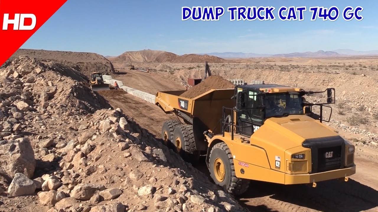 Cool!!! Caterpillar 740 GC Giant Dump Truck for the project