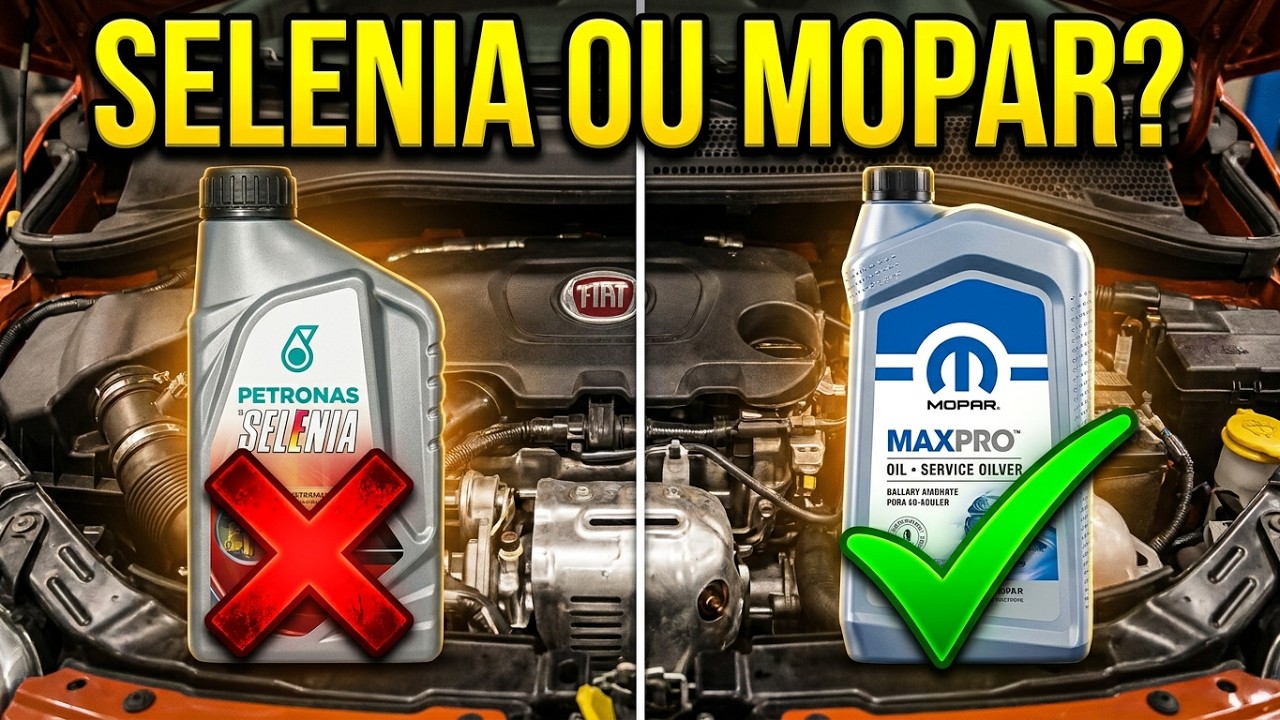 Motor FIREFLY: Devo TROCAR o antigo SELENIA pelo óleo MOPAR ?