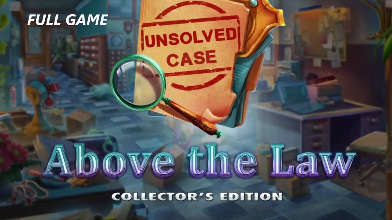 UNSOLVED CASE ABOVE THE LAW CE FULL GAME Complete walkthrough gameplay - ALL COLLECTIBLES + BONUS Ch