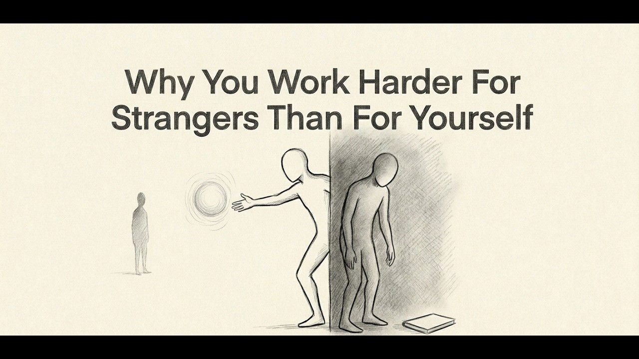 Why You Work Harder For Strangers Than For Yourself
