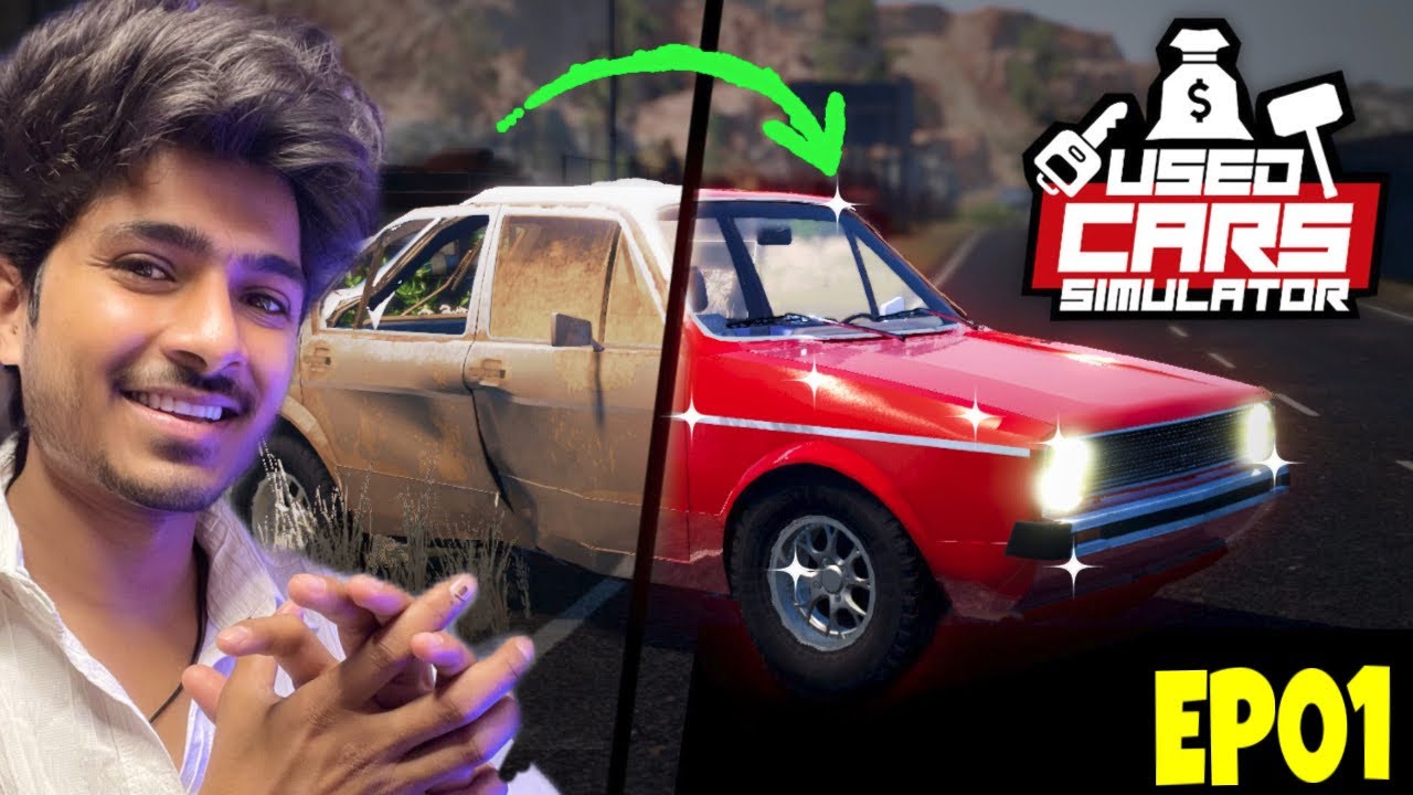 I Bought an OLD CAR and SOLD it LIKE NEW for PROFIT Used Car Simulator episode 01 Hindi