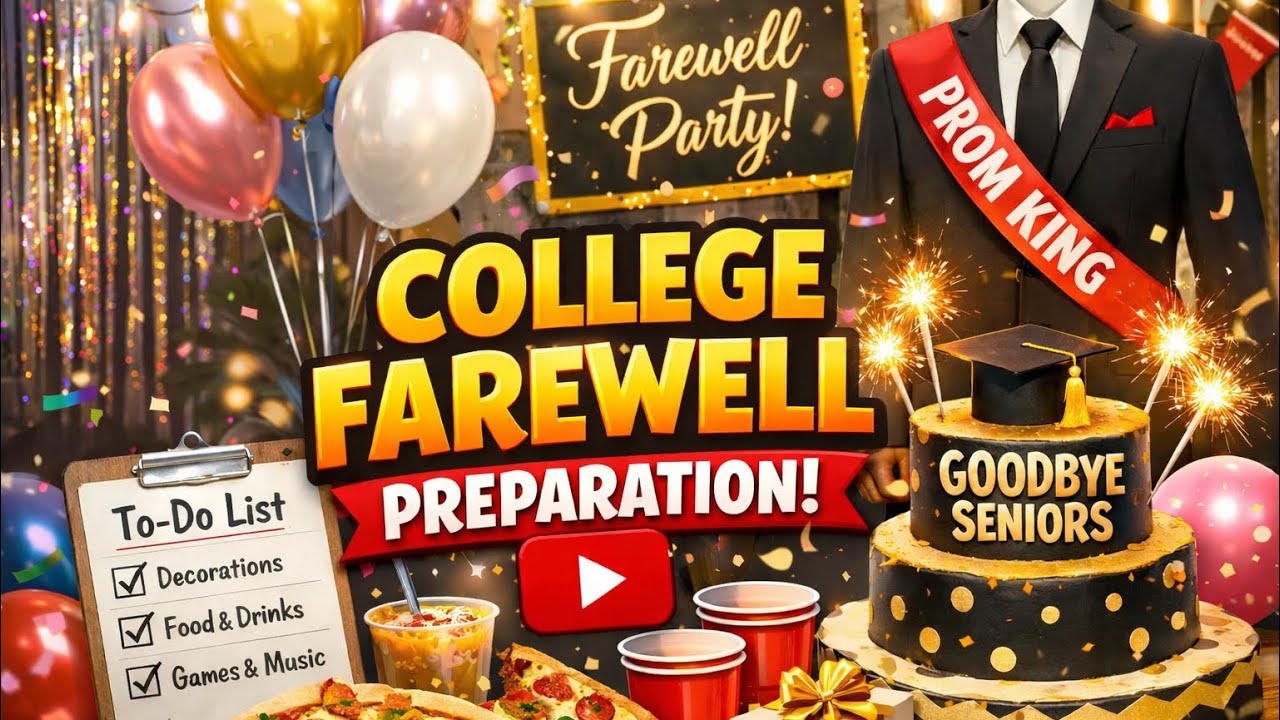 Farewell 2k26 preparation vlog is here🖤🔥 | Enjoyed with friends🖤 | Abd x Vlogs