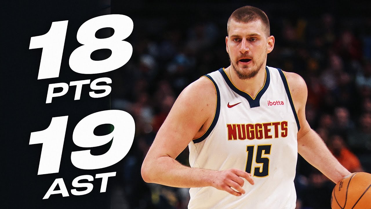 Nikola Jokić DIMES His Way To A Career High 19 Ast In Indiana | February 24, 2025