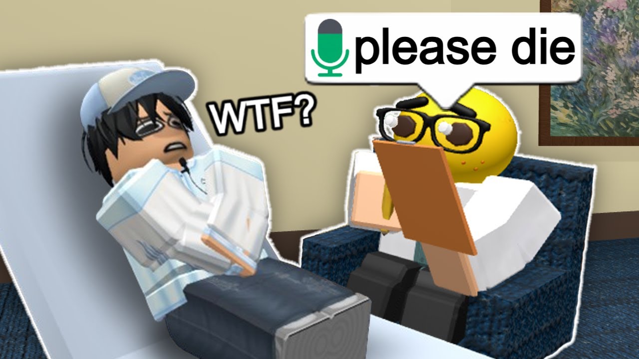ГОЛОСОВОЙ ЧАТ Roblox Therapy - ЭТО УМОРИТЕЛЬНО...