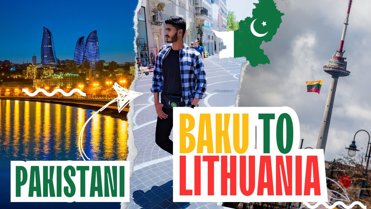 Baku to Lithuania 🇱🇹 | Journey | Travel Experience | Air Baltic Airline✈ | BILAL AHMED | First Vlog