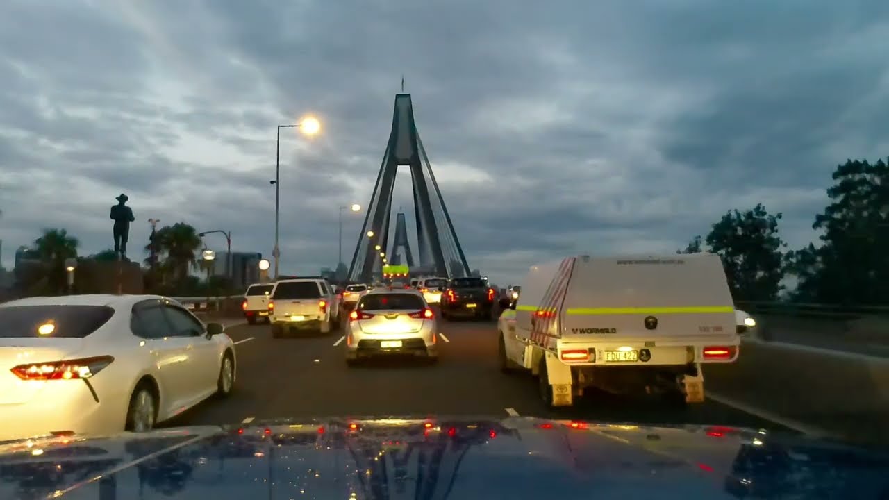 Sydney Morning Drive POV 🇦🇺 | Ryde to Double Bay (20 km / 12 mi) Winter Is Coming