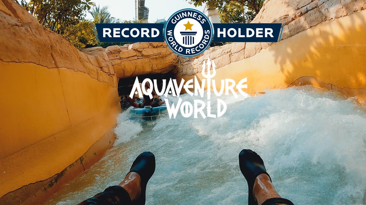 World Largest Water Park | Aquaventure Waterpark | Dubai | TR.