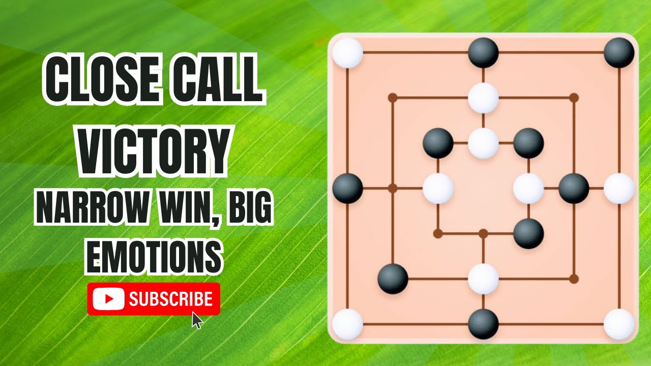 Close Call Victory in Mills Game | Intense Match with Shocking Ending!