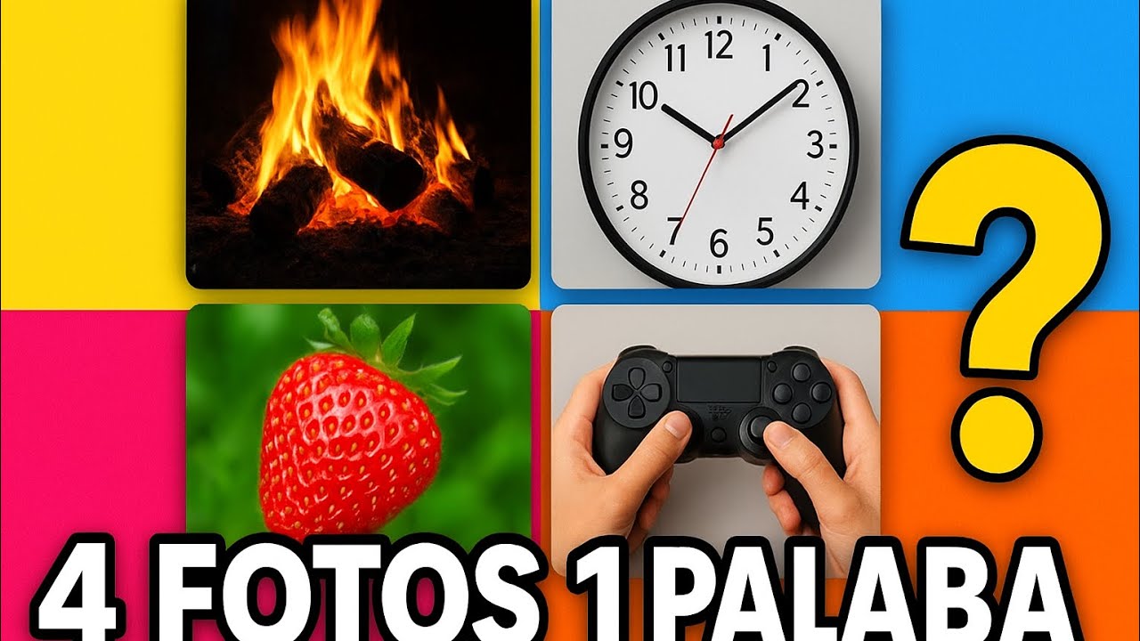 4 FOTOS 1 PALABRA | 15 ADIVINANZAS
