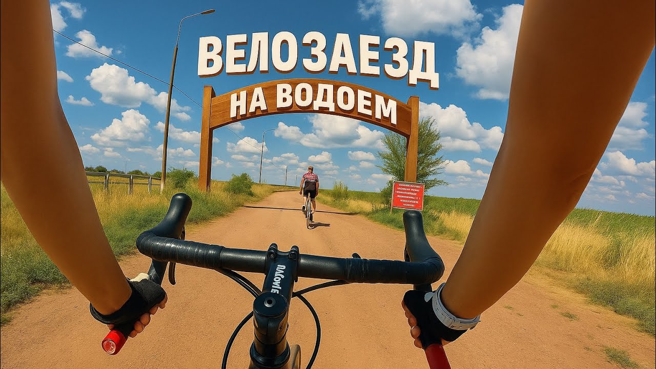 На велосипеде до водоема, 305 сопка