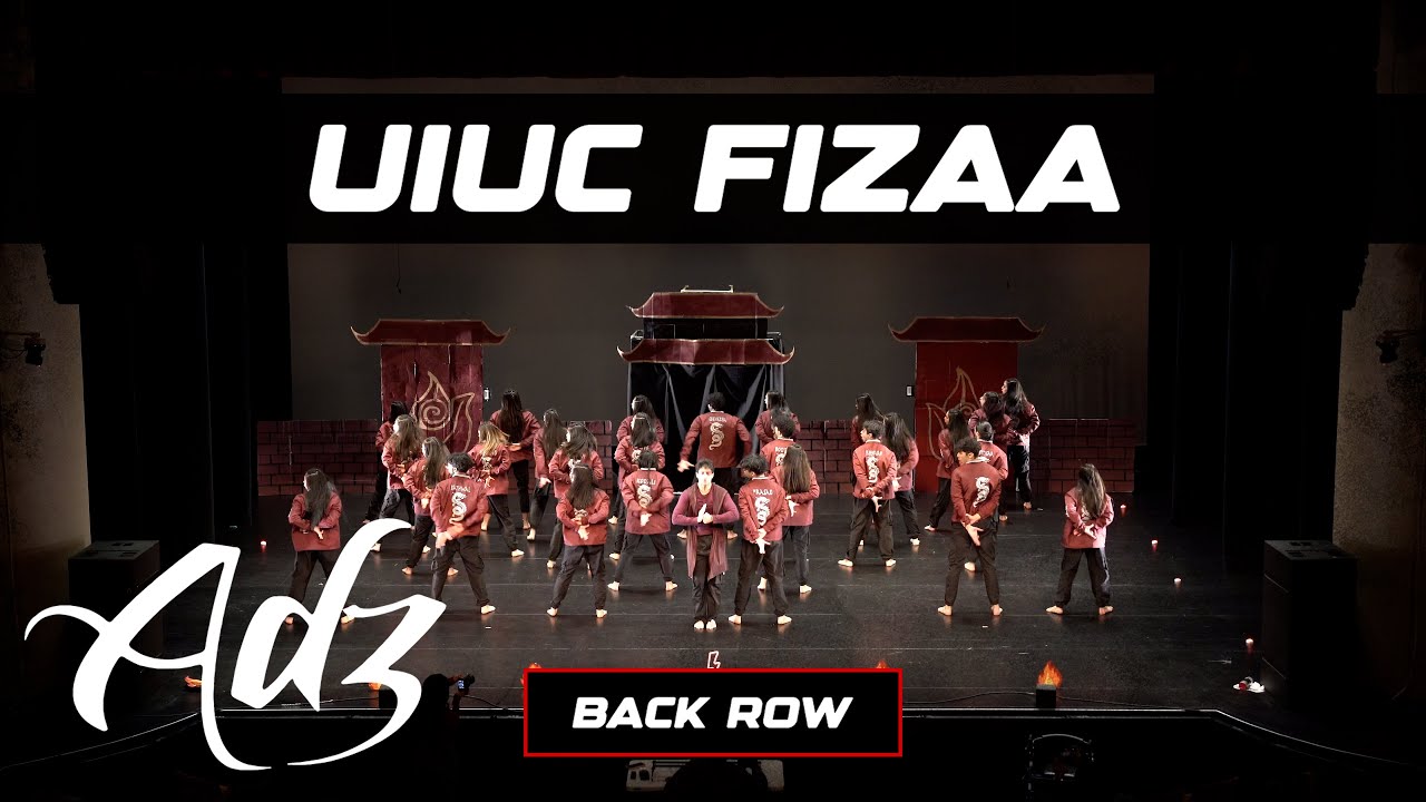 [First Place] UIUC Fizaa | Back Row | Aa Dekhen Zara 2024 | @ASHWINXSURESH Productions