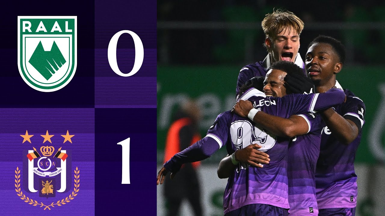 (FR) HIGHLIGHTS : RAAL - RSC Anderlecht | 2025-2026