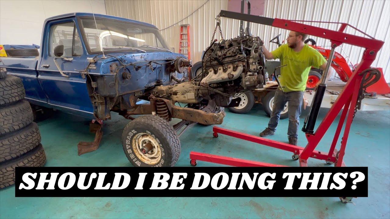 Heart Transplant! 1977 Ford F150- Machnik Garage Ep 1