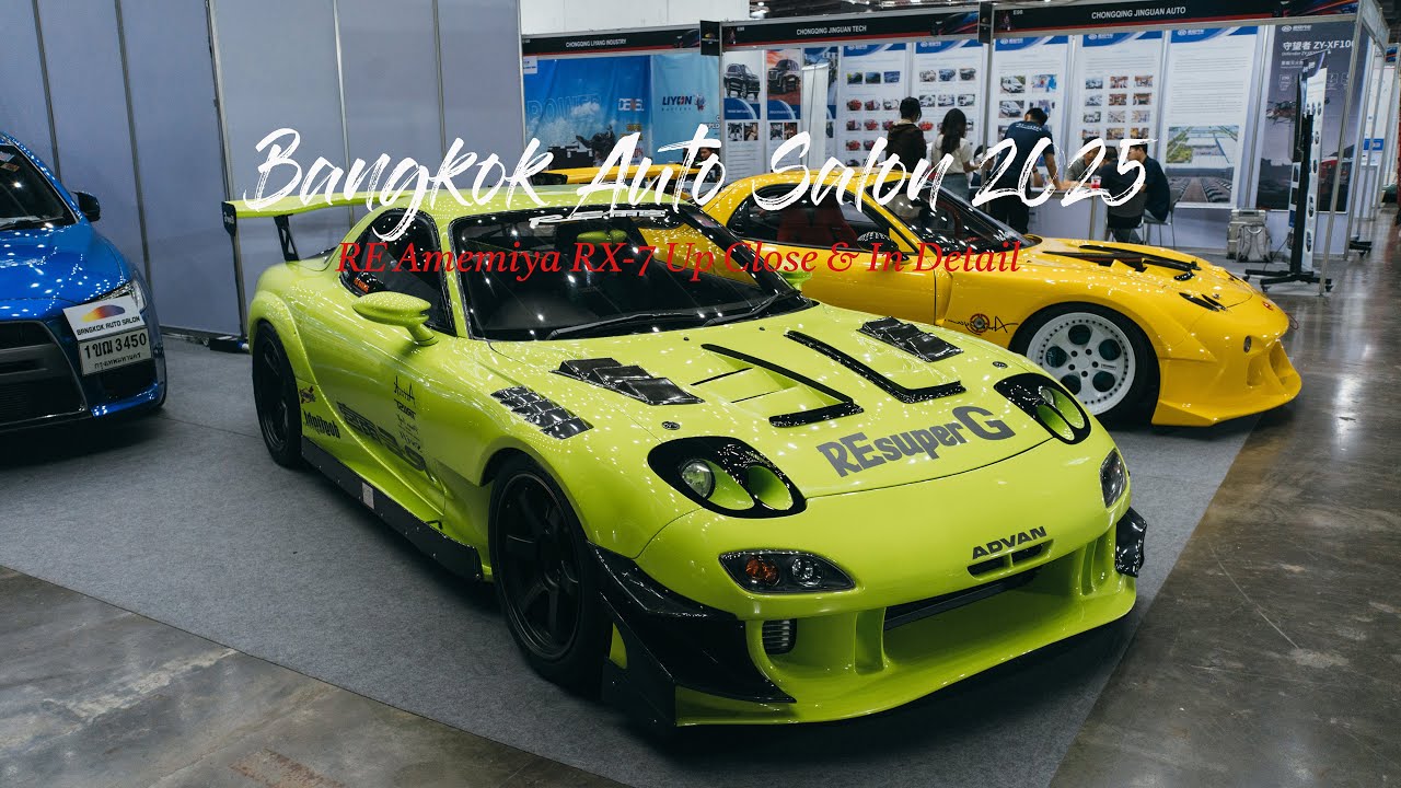 Bangkok Auto Salon 2025  RE Amemiya RX 7 Up Close & In Detail