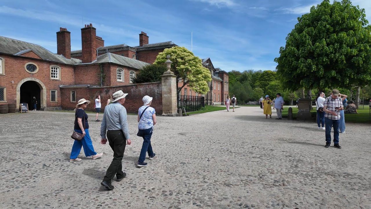 Dunham Massey House and Gardens in May