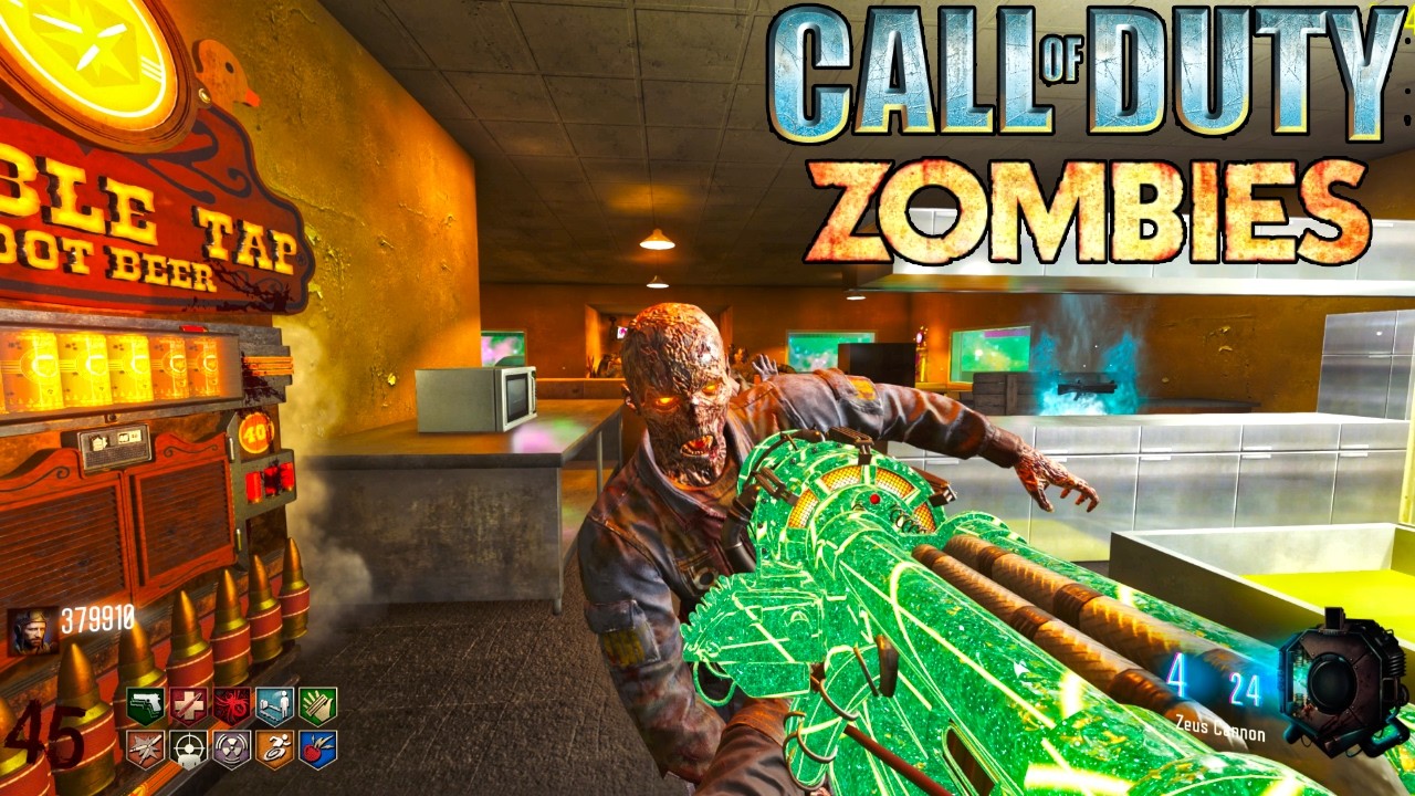 The TACO BELL in Space Custom Zombie Map! (Black Ops 3)