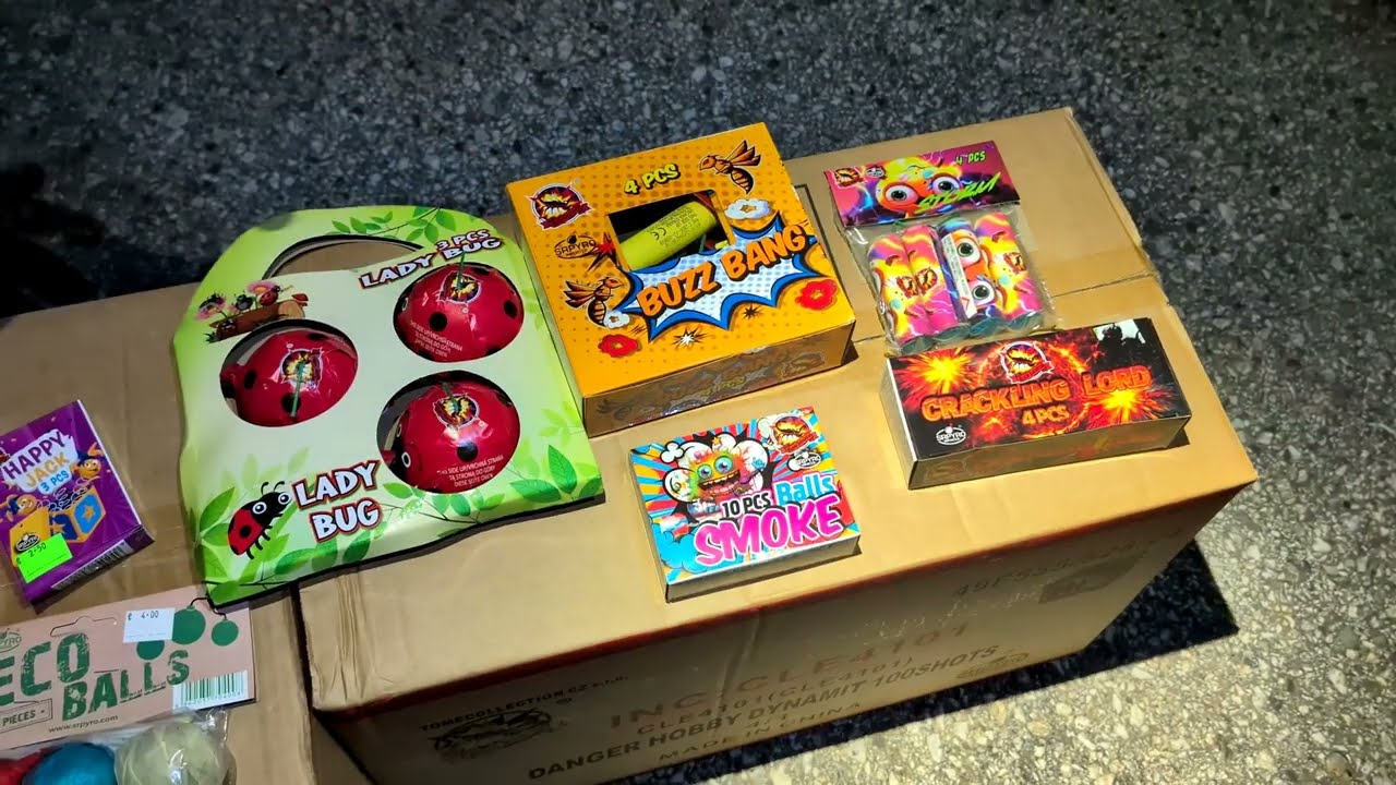 Test detskej pyrotechniky SRpyro