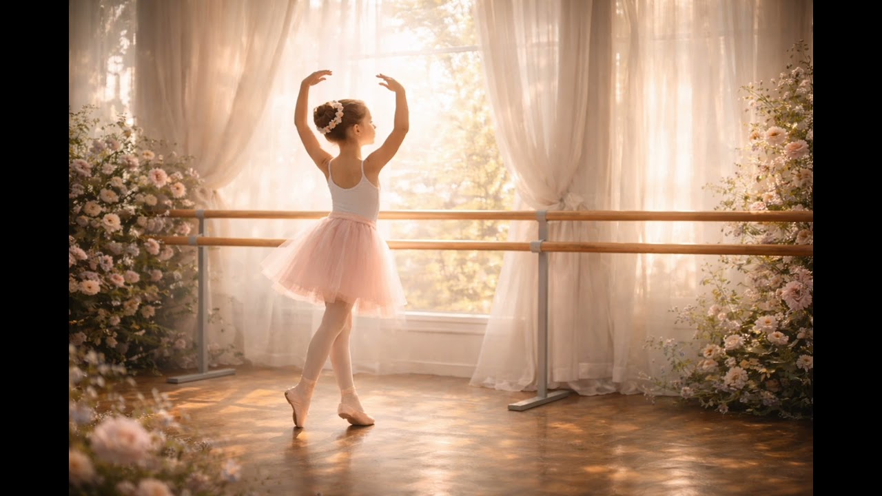 🩰 Ballet Warm-Up Music for Kids (Piano) | Instrumental Ballet Class – Încălzire Balet