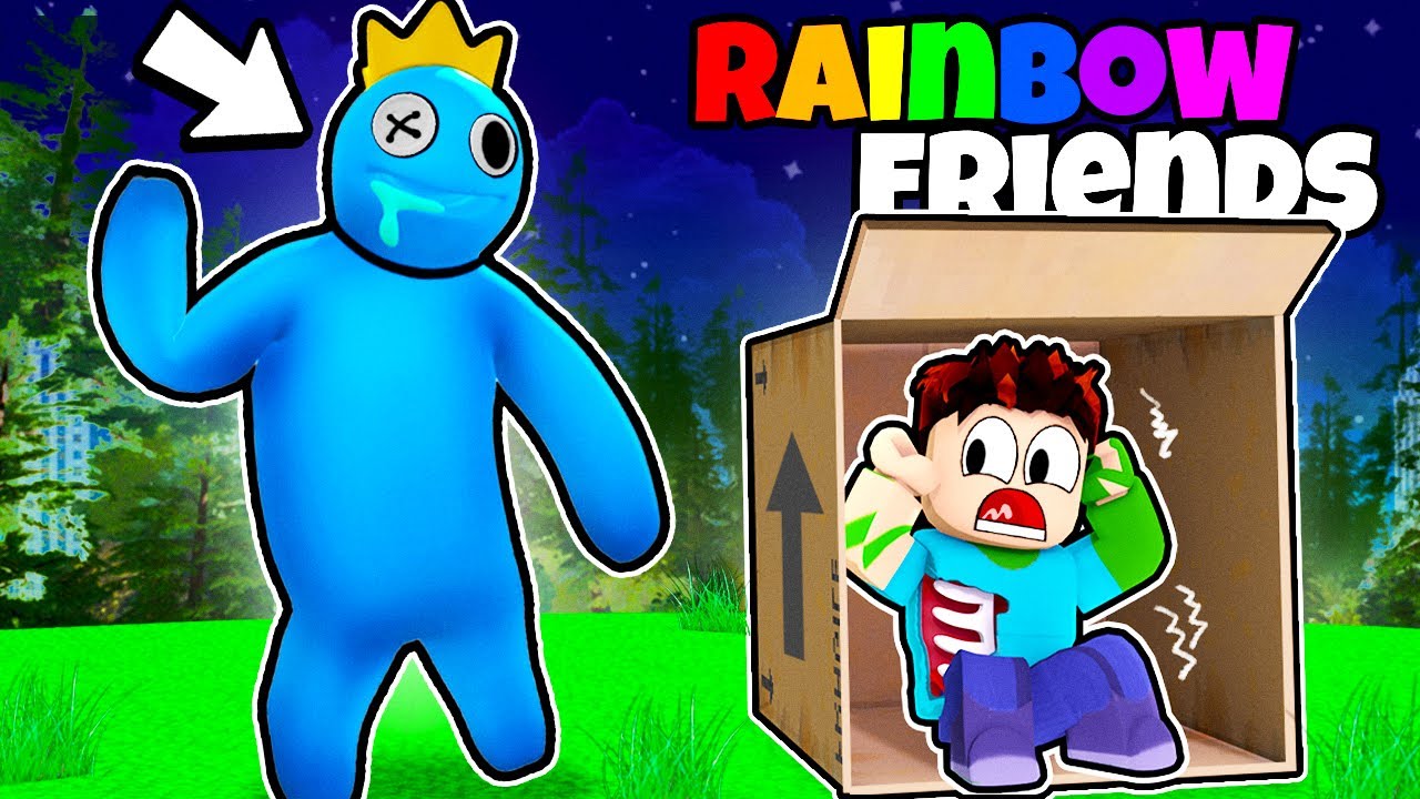 Друзья-радуги из ROBLOX! (страшно)