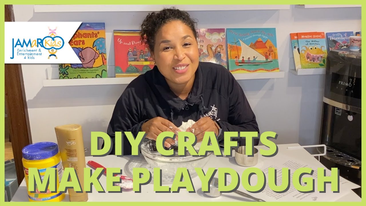 Make Your Own Playdough! | DIY Crafts for Learning Preschoolers and Homeschooling : JAMaROO Kids