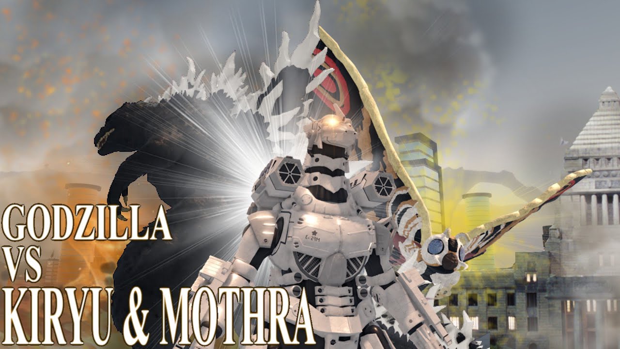 EP0. Godzilla vs Kiryu and Mothra, Tokyo Devastation [KAIJU UNIVERSE CINEMATIC]