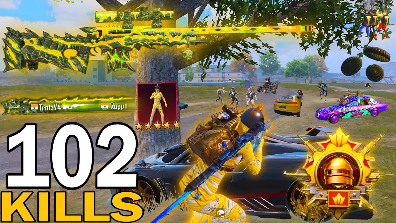 102 KILLS!🔥 IN 3 MATCHES FASTEST GAMEPLAY With BEST MUMMY😍 SAMSUNG,A7,A8,J2,J3,J4,J5,J6,J7,XS,A3,A4